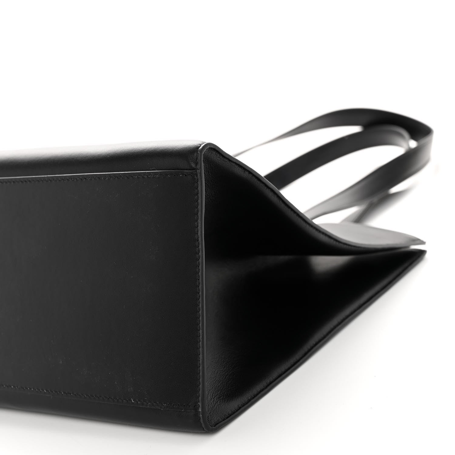 Celine Smooth Calfskin Cabas 16 Bag Black 8 of 8