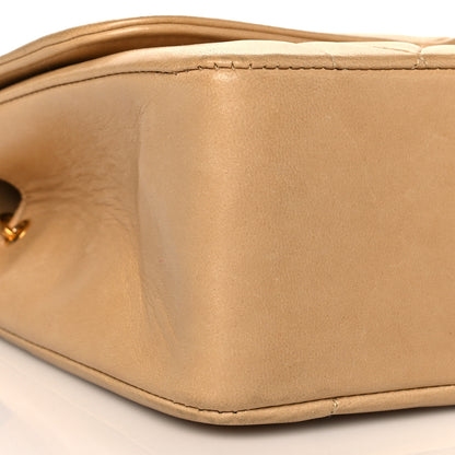 Chanel Lambskin Quilted Small Single Flap Beige 9 of 12