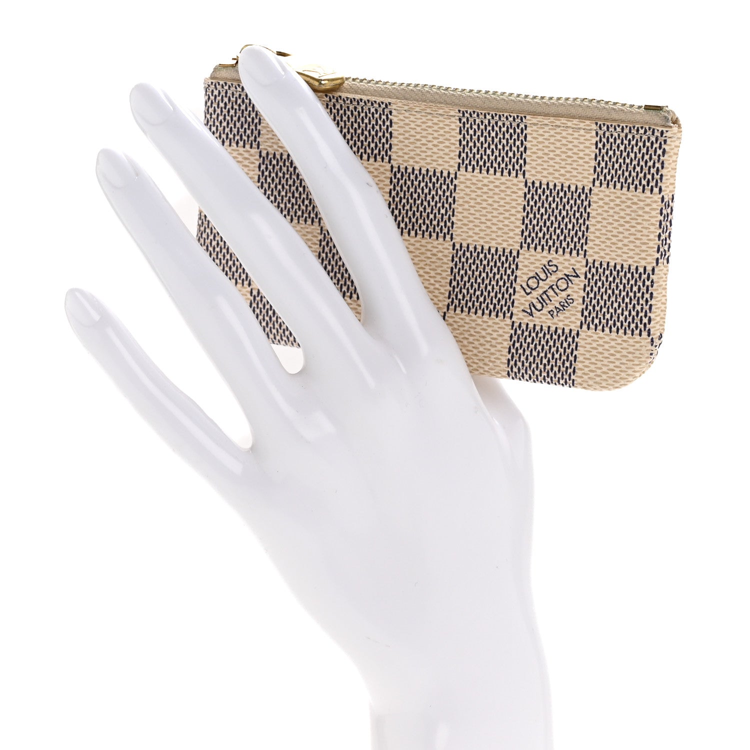 Louis Vuitton Damier Azur Key Pouch 2 of 8