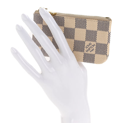 Louis Vuitton Damier Azur Key Pouch 2 of 8