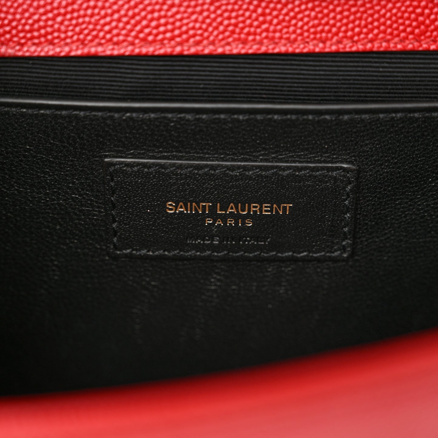 Grain De Poudre Medium Monogram Kate Satchel Red