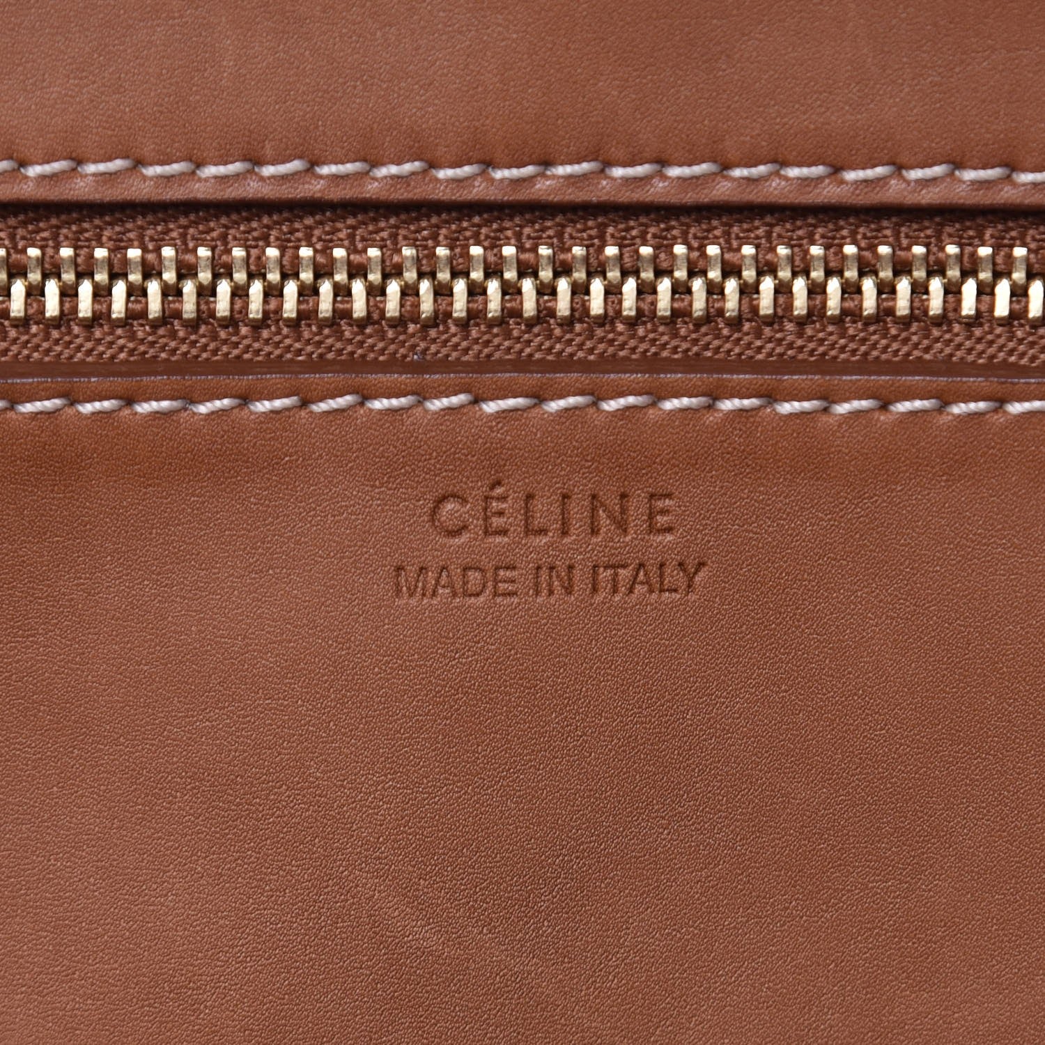 Celine Natural Calfskin Mini Tie Knot Tote Tan 6 of 12