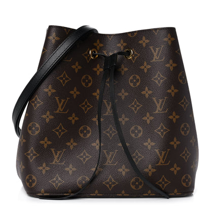 Louis Vuitton Monogram Neonoe MM Black 1 of 10