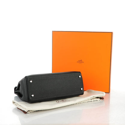 Hermes Togo Kelly Retourne 32 Black 6 of 22
