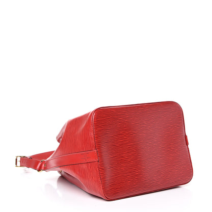 Louis Vuitton Epi Petit Noe Castillan Red 3 of 11