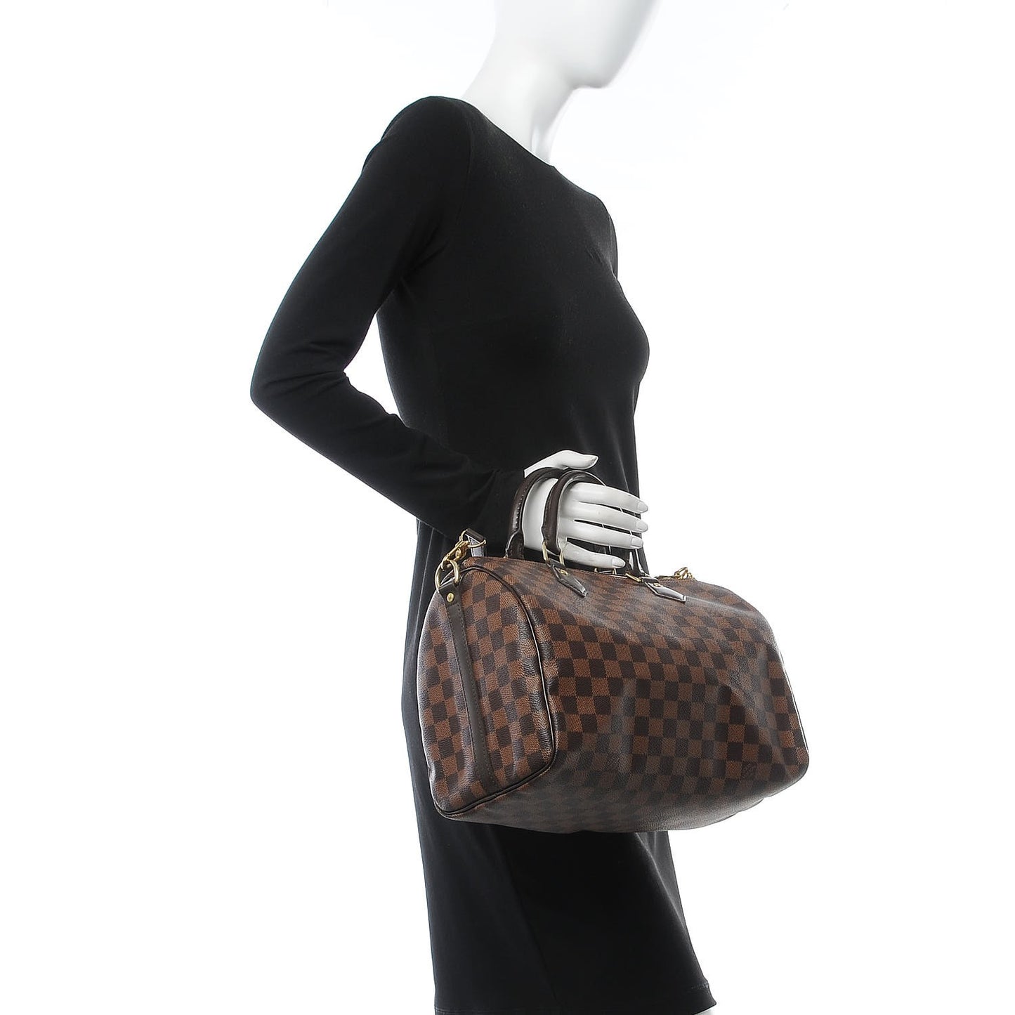 Damier Ebene Speedy Bandouliere 30