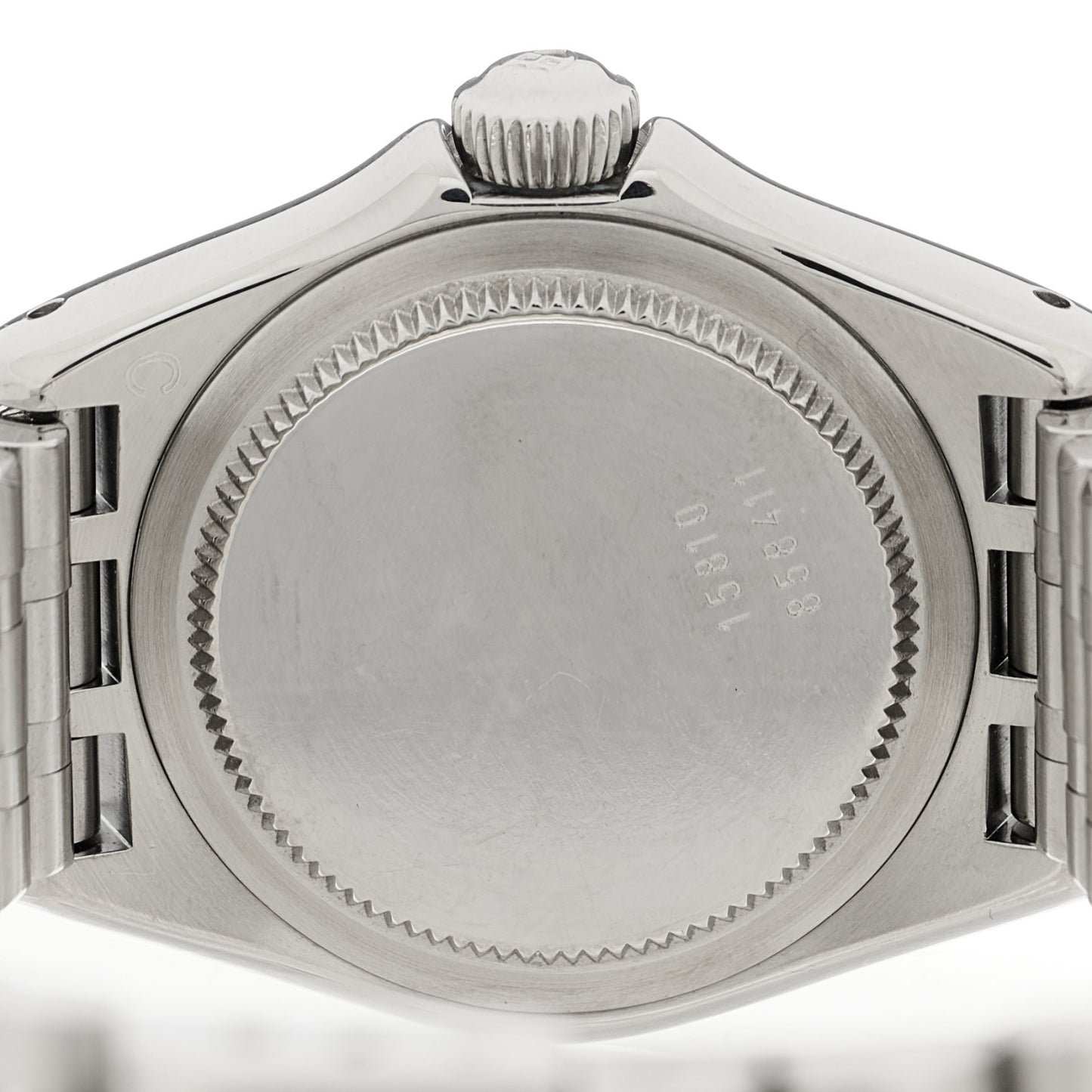 Stainless Steel Diamond Bezel 26mm Monarch Date Automatic Watch Black 15810