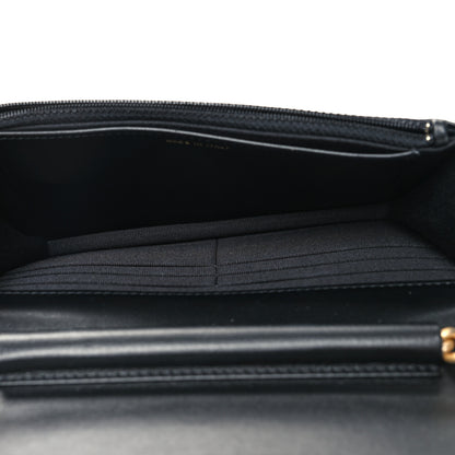 Chanel Caviar Quilted Boy Wallet On Chain WOC Black 5 of 12