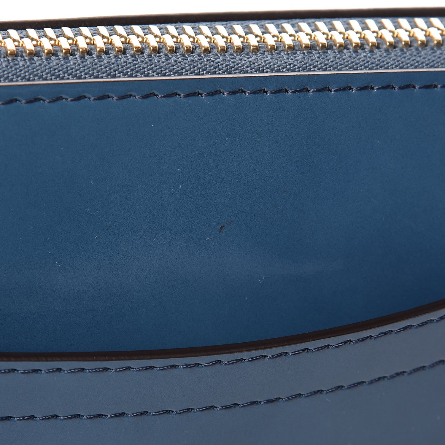 Chloe Glossy Lambskin Small Roy Bag Vinyl Blue 9 of 9