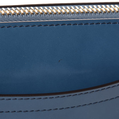 Chloe Glossy Lambskin Small Roy Bag Vinyl Blue 9 of 9