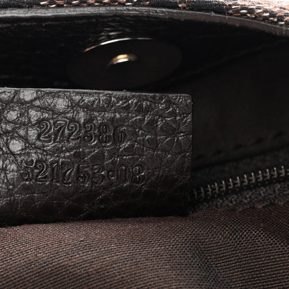 Gucci Monogram Small Princy Hobo Dark Brown 7 of 11