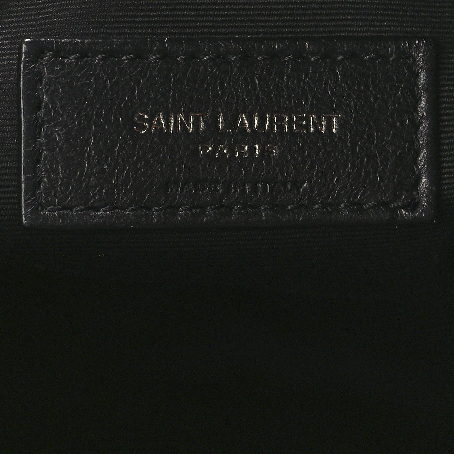 Saint Laurent Crinkled Calfskin Matelasse Monogram Medium Niki Shopper Tote Black 6 of 12