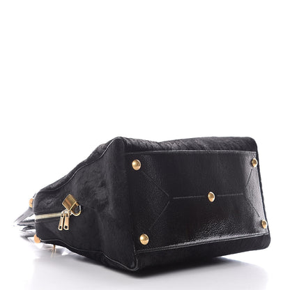 Saint Laurent Fur Medium Majorelle Black 10 of 17