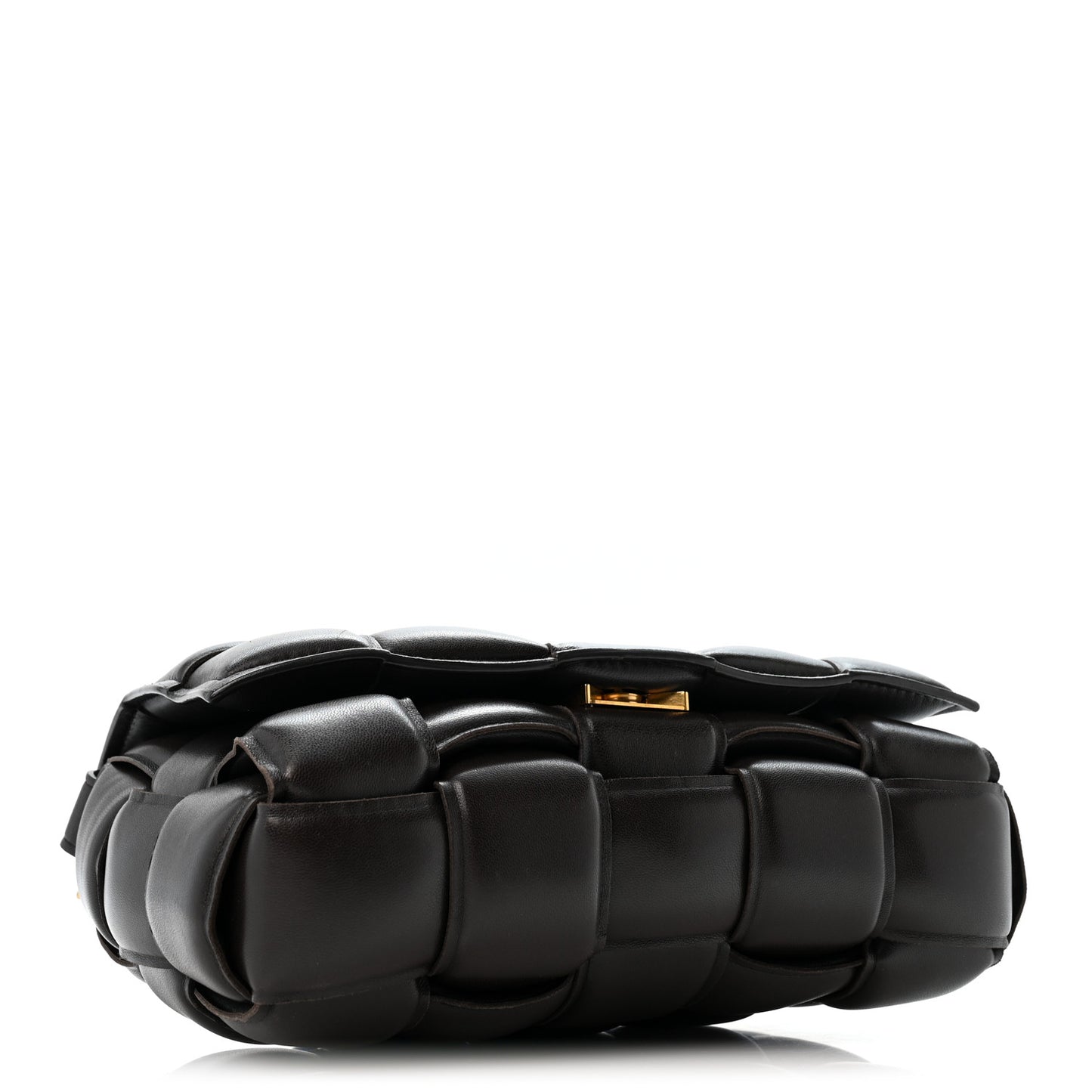 Nappa Maxi Intrecciato Padded Cassette Crossbody Bag Fondant