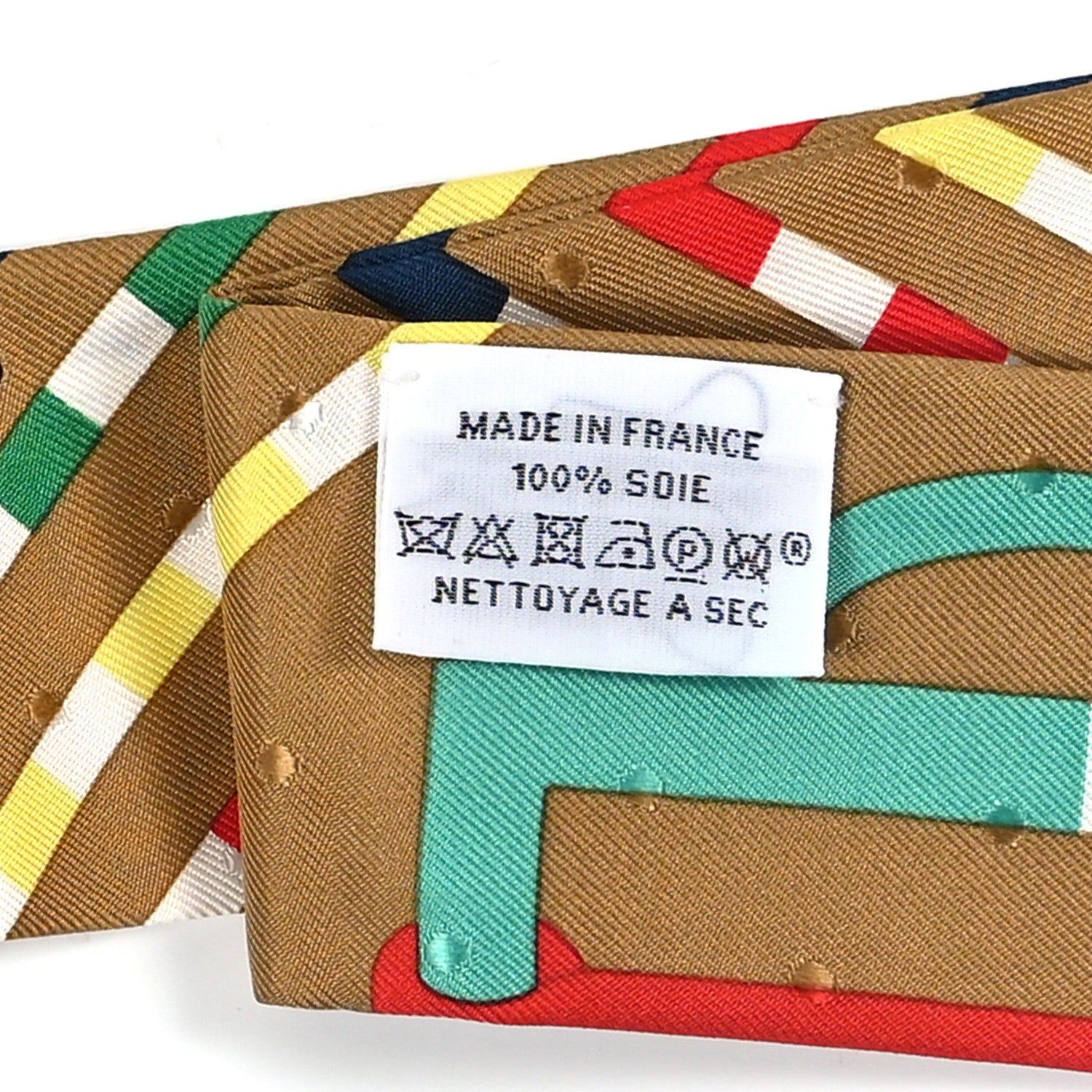 Hermes Silk Bouclerie Moderne Plumetis Twilly Tabac Rose Bleu Tabac Rose Bleu 3 of 3