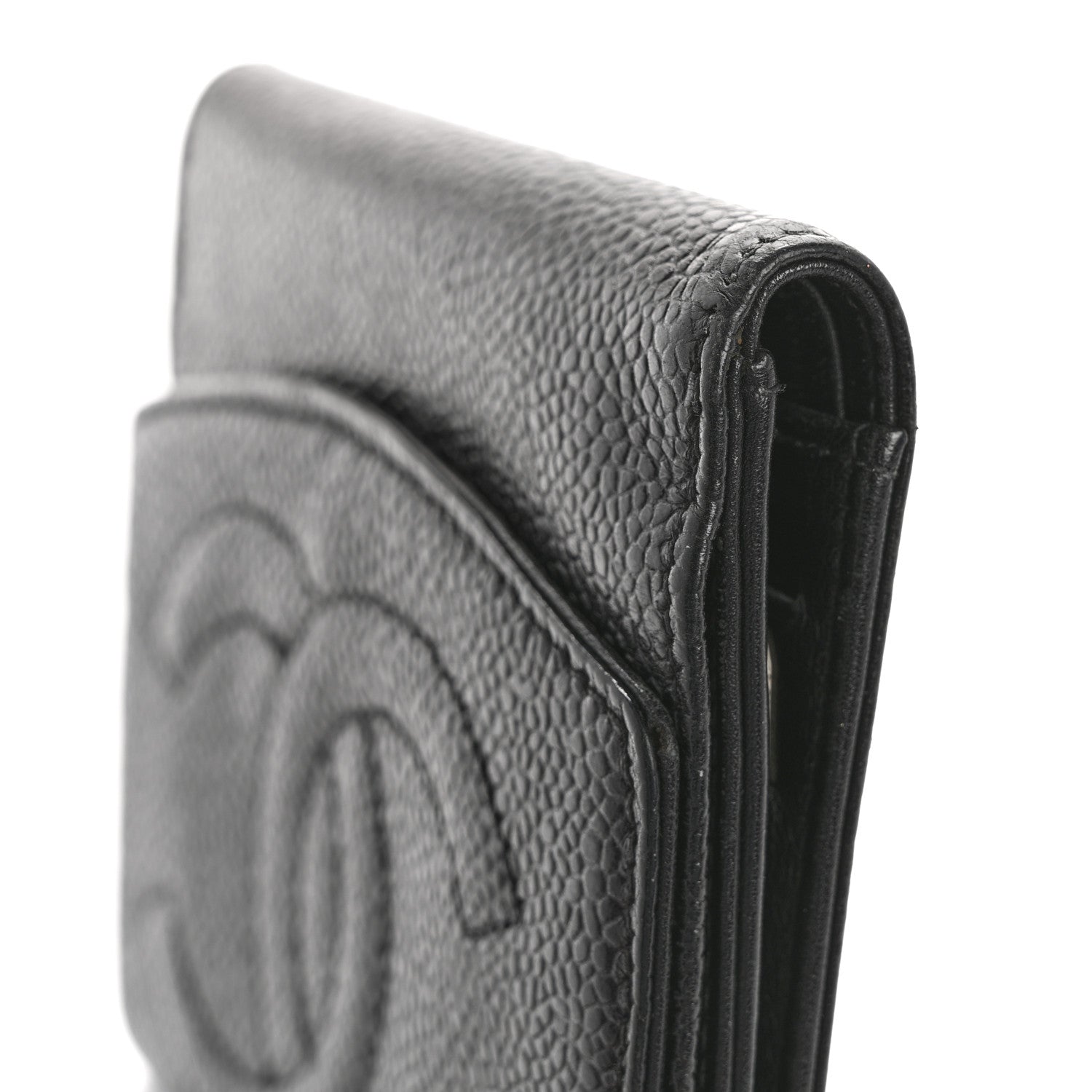 Chanel Caviar Timeless CC Flap Wallet Black 13 of 14