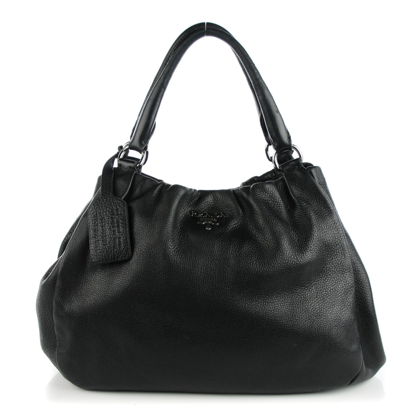 Deerskin Shoulder Bag Black