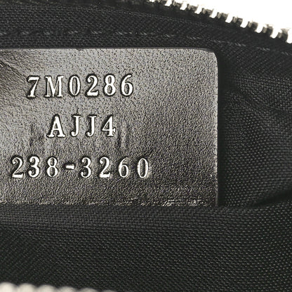 Fendi Shiny Glazed Fabric Vitello Cover FF 1974 Logo Medium Camera Case Tobacco Moro Giallo Ebano 5 of 9