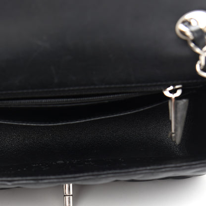 Chanel Lambskin Quilted Mini Rectangular Flap Black 5 of 10