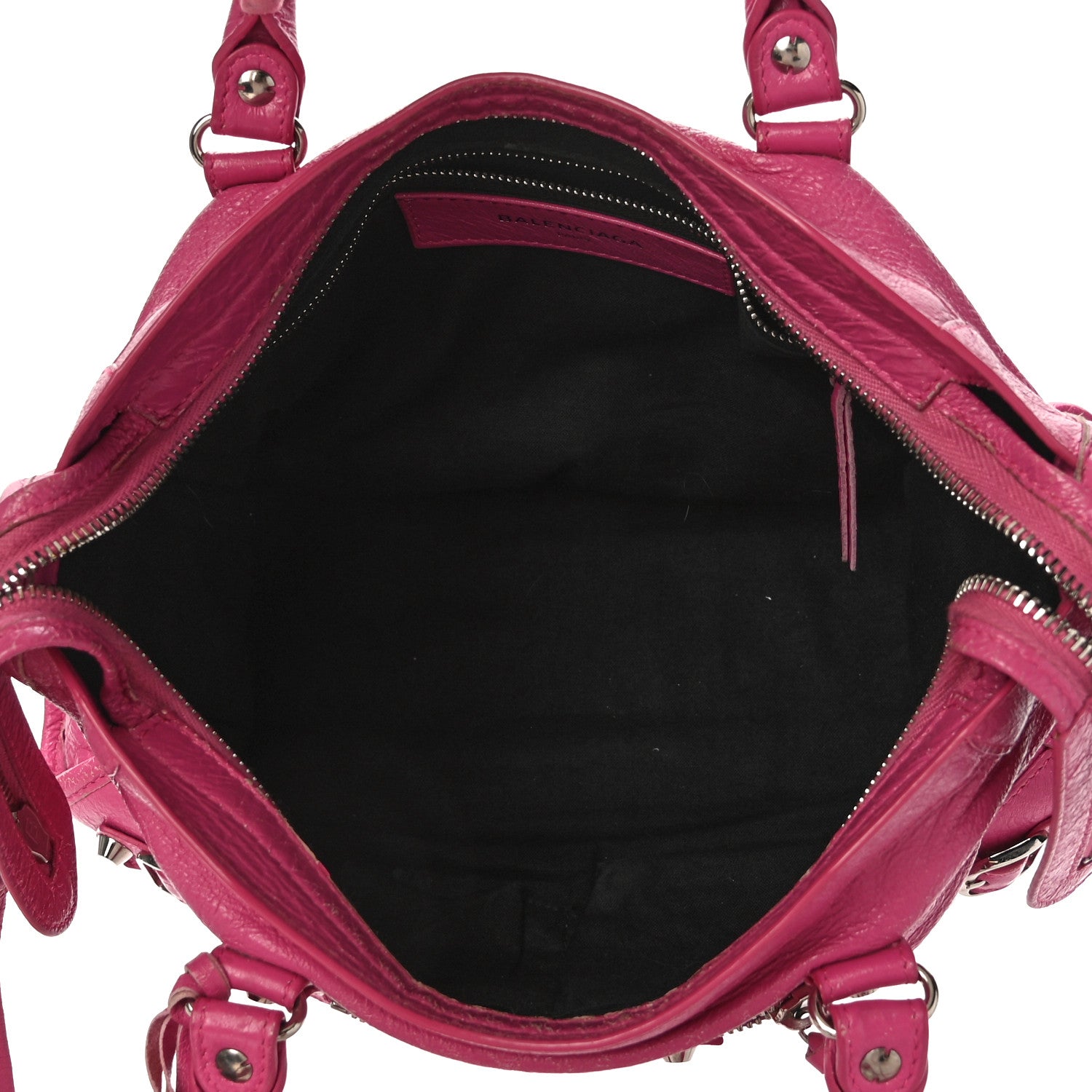 Balenciaga Agneau Classic Silver Hardware S City Rose Flamingo 5 of 18