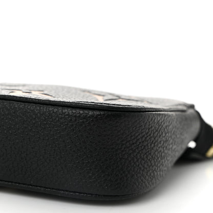 Louis Vuitton Empreinte Monogram Giant Mini Pochette Accessories Black 9 of 10