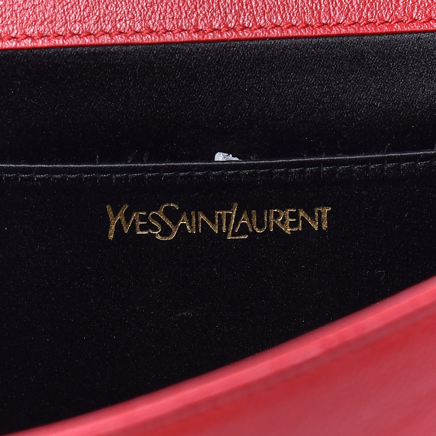 Calfskin Monogram Large Belle De Jour Clutch Red