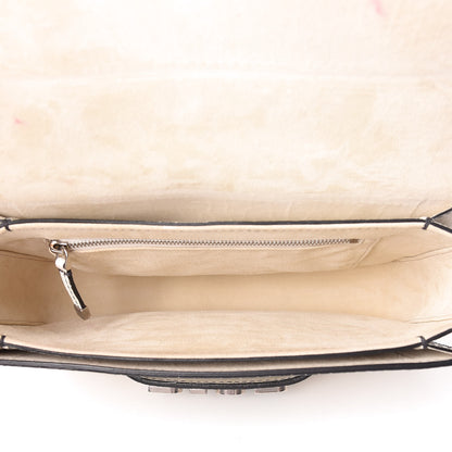 Christian Dior Grained Calfskin Dio(r)evolution Flap Bag Off White 5 of 14