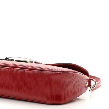 Louis Vuitton Epi Montaigne Clutch Red 7 of 11