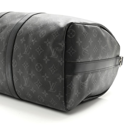 Louis Vuitton Monogram Eclipse Keepall Bandouliere 45 10 of 11
