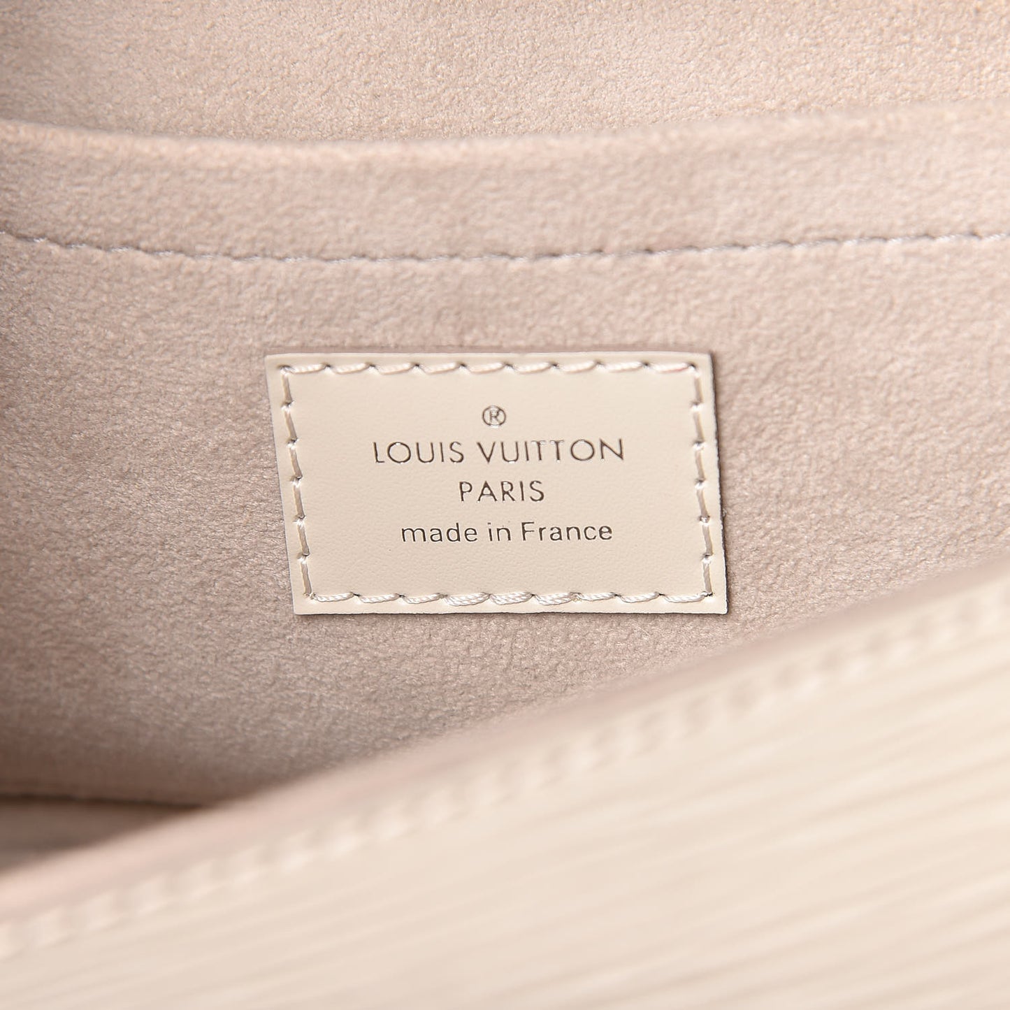 Epi Montaigne Clutch Ivory