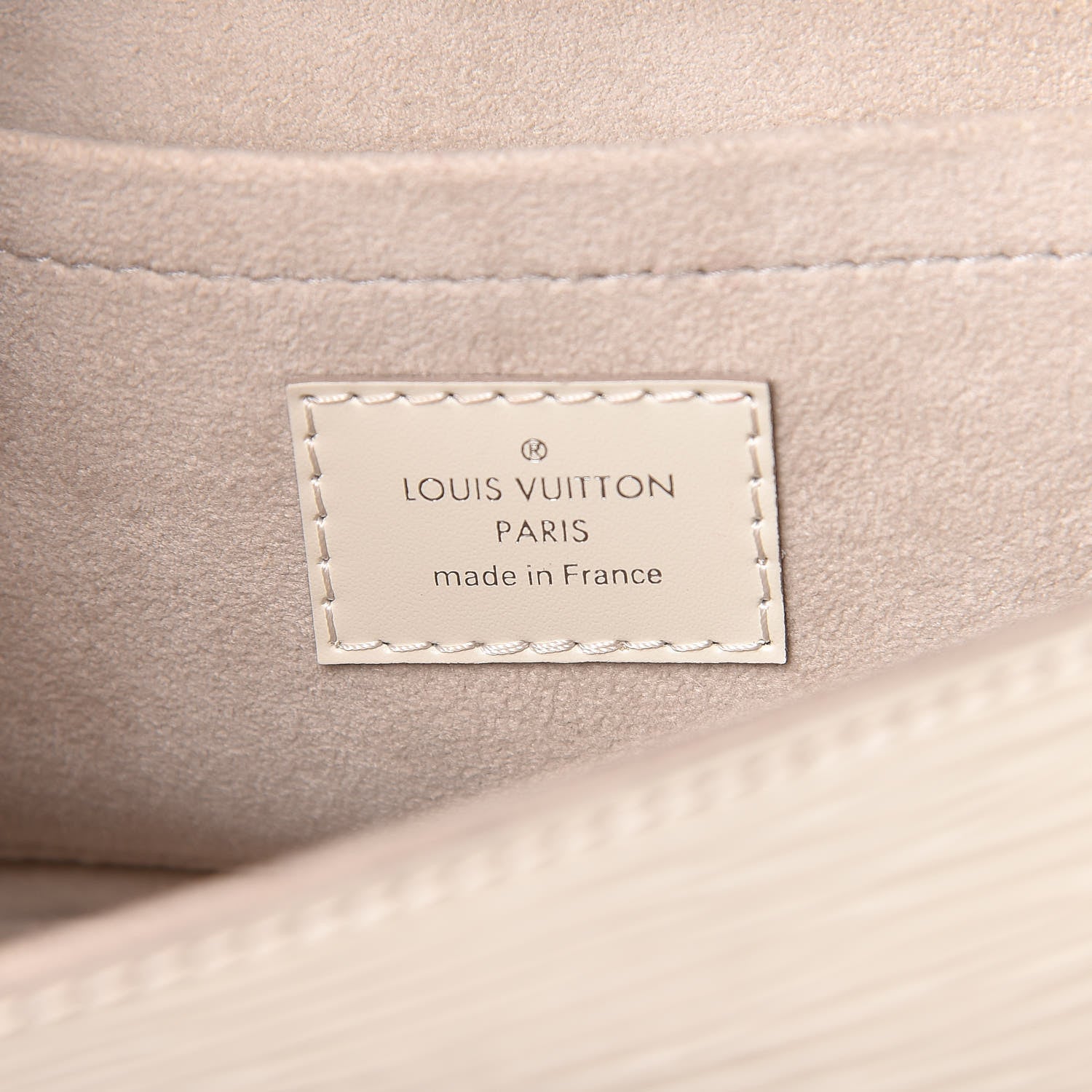 Louis Vuitton Epi Montaigne Clutch Ivory 8 of 11