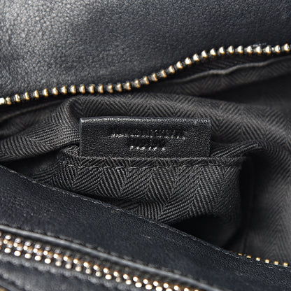 Loewe Calfskin Zipper Puzzle Bag Black 9 of 17