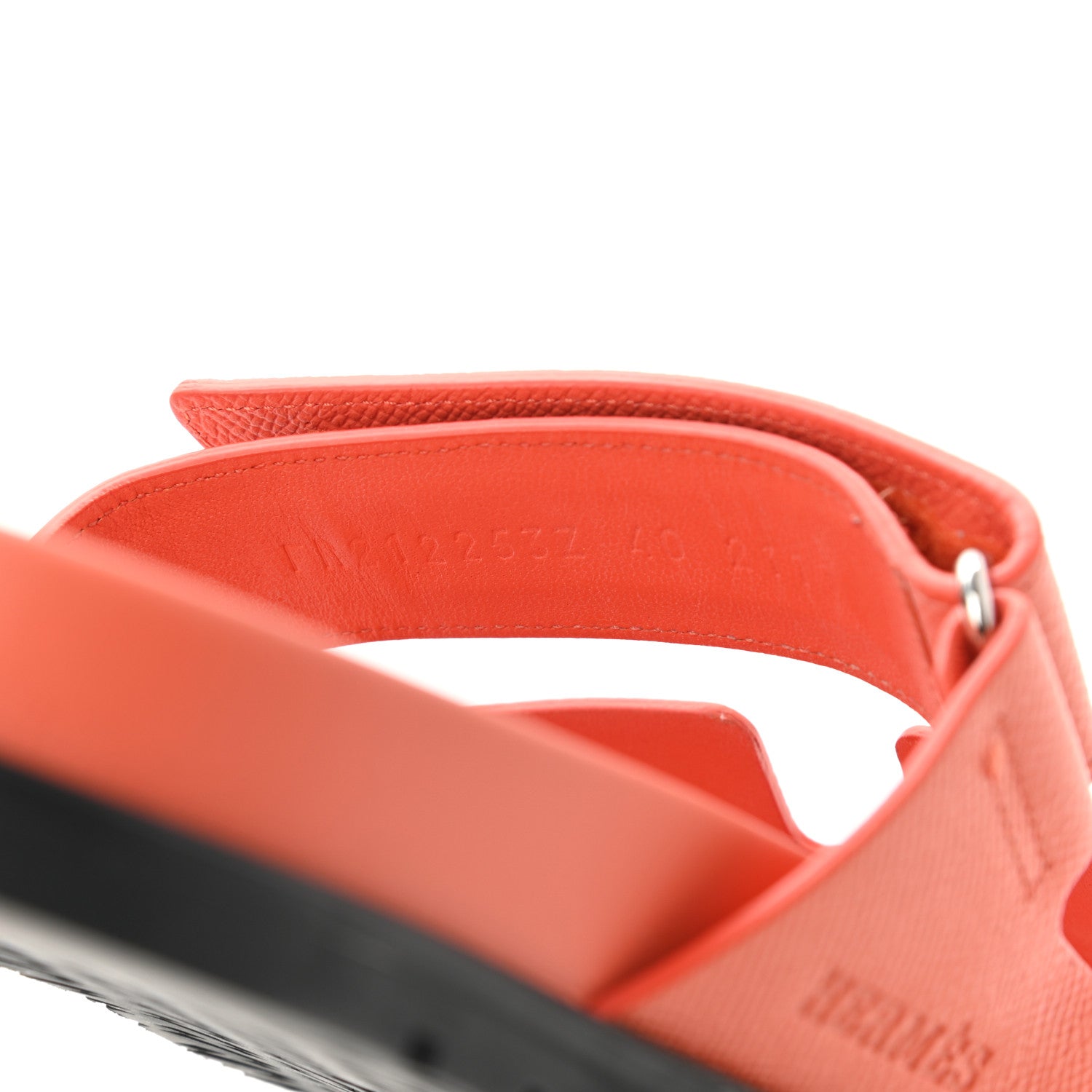 Hermes Epsom Womens Chypre Sandals 40 Rose Sorbet 8 of 9