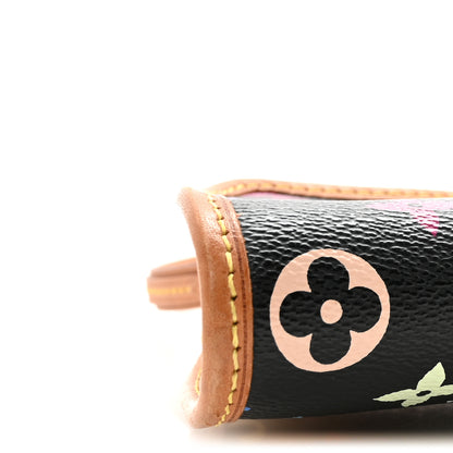 Louis Vuitton Monogram Multicolor Shirley Black 8 of 9