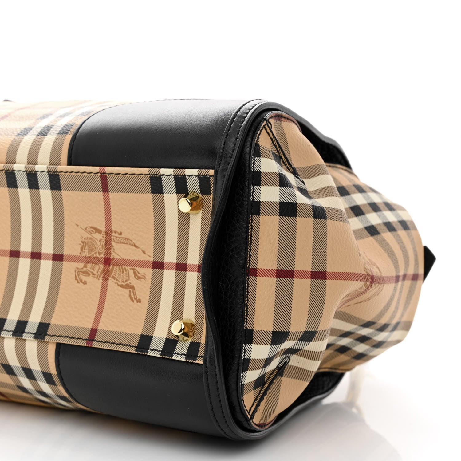 Burberry Haymarket Check Small Gladstone Chocolate 11 of 11