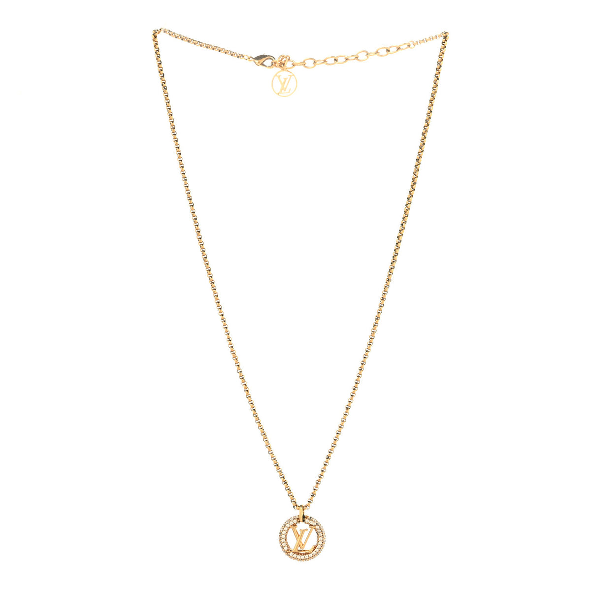 Metal Crystal Louise By Night Necklace