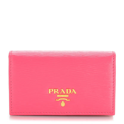 Prada Vitello Move Credit Card Holder Peonia 1 of 7