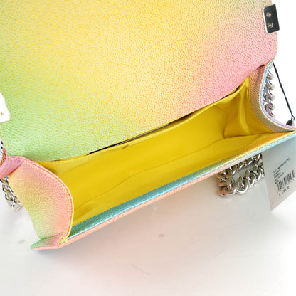 Chanel Caviar Quilted Medium Rainbow Boy Flap 7 of 7