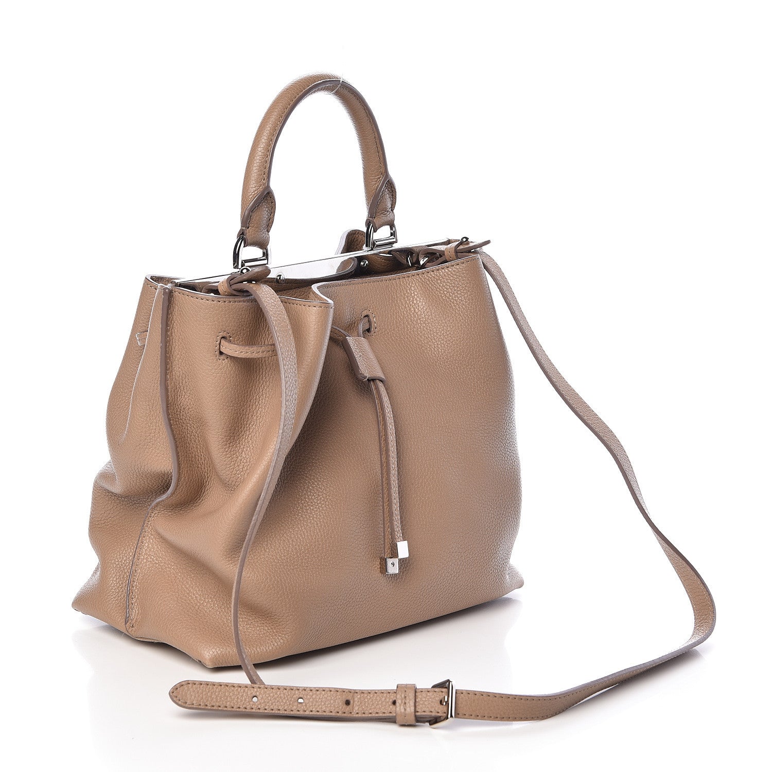 Mulberry Small Classic Grain Small Kensington Mushroom Grey 3 of 9