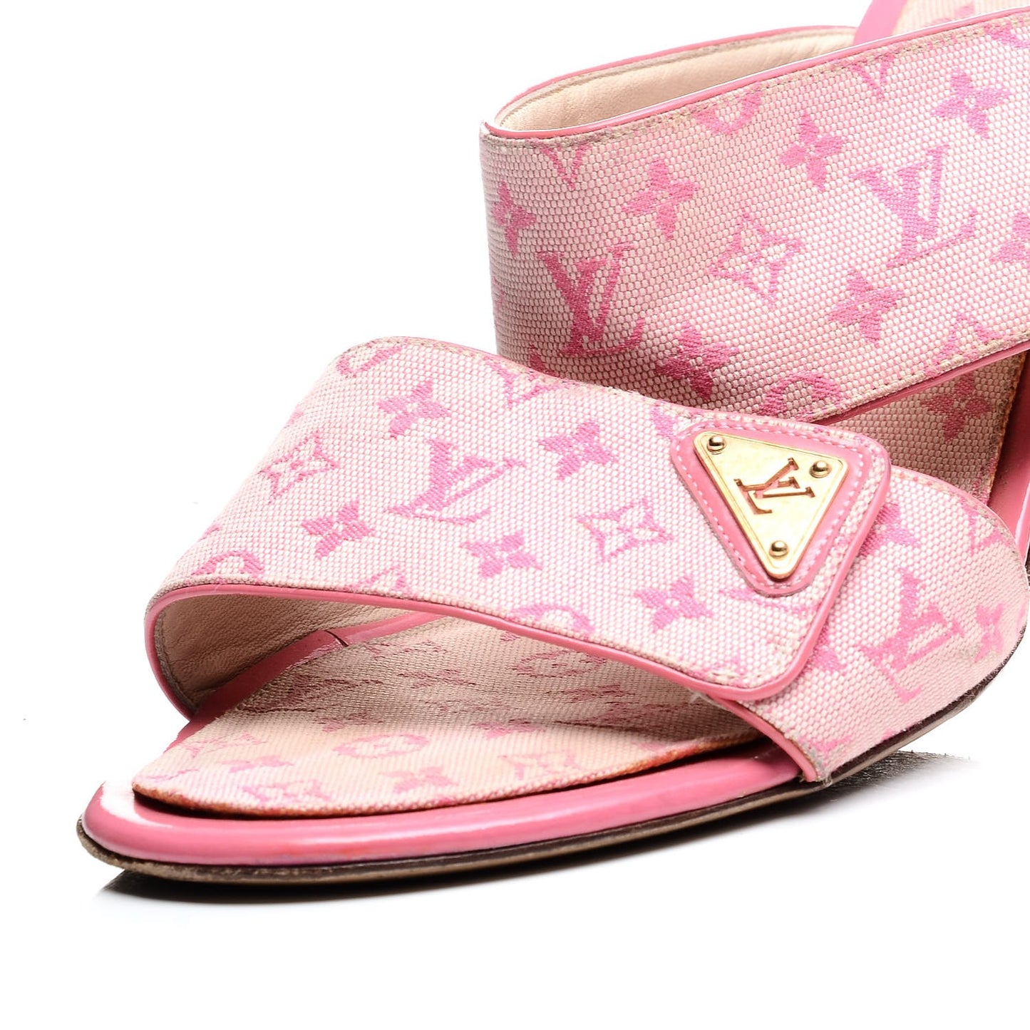 Mini Monogram Mary Kate Mules 41 Pink