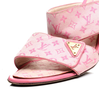 Louis Vuitton Mini Monogram Mary Kate Mules 41 Pink 13 of 15