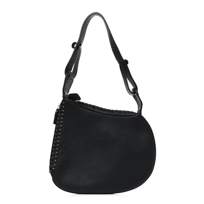 Fendi Calfskin Romano Selleria Oyster Black 1 of 4