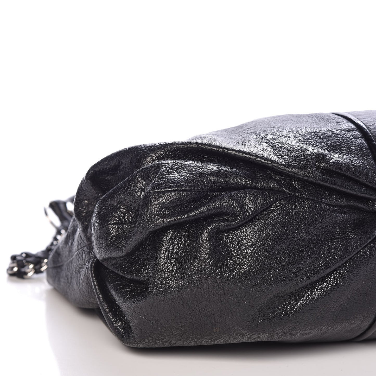 Calfskin Large Notte Hobo Black