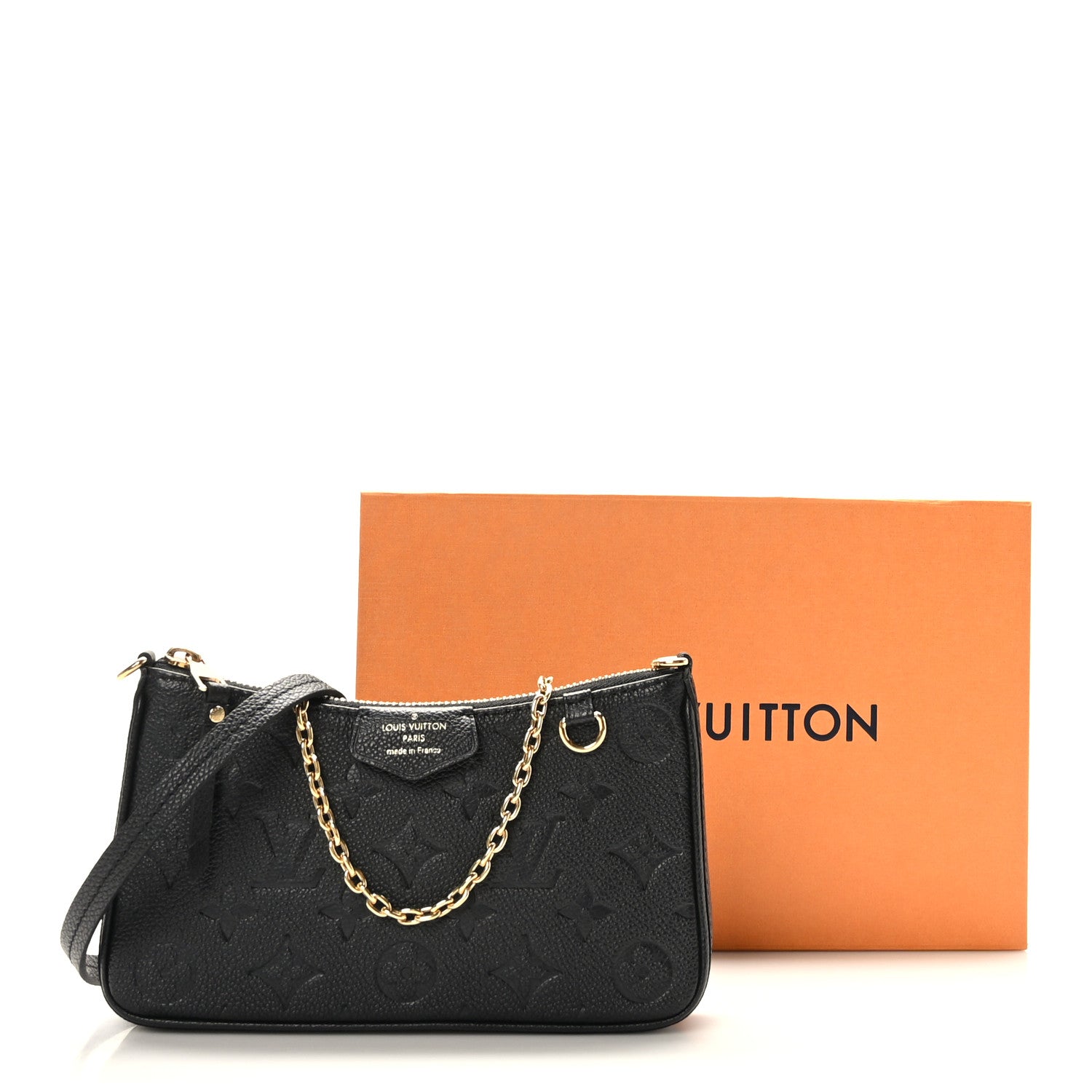Louis Vuitton Empreinte Easy Pouch On Strap Black 9 of 9