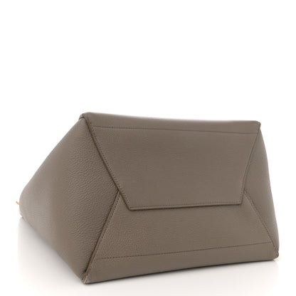 Celine Soft Grained Calfskin Sangle Bucket Bag Taupe 4 of 11