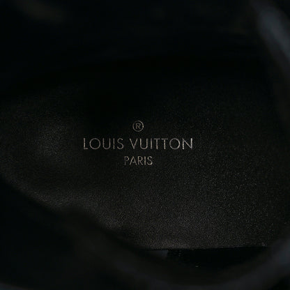 Louis Vuitton Monogram LV Pop Suede Calfskin Laureate Platform Desert Boots 39 Blue 7 of 8