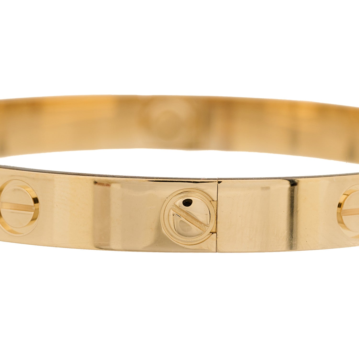 Cartier 18K Yellow Gold LOVE Bracelet 17 3 of 8