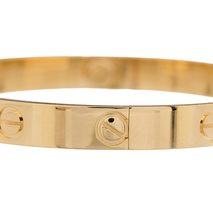 Cartier 18K Yellow Gold LOVE Bracelet 17 3 of 8