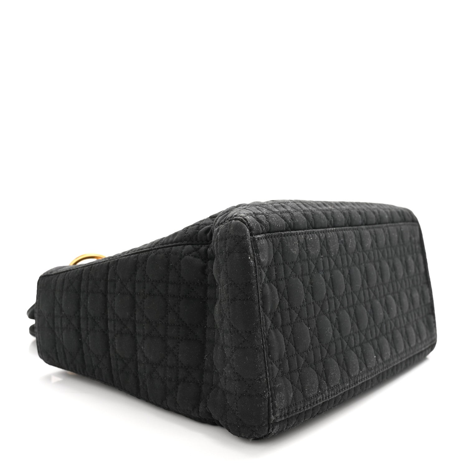 Christian Dior Nylon Cannage Medium Lady Dior Black 4 of 13