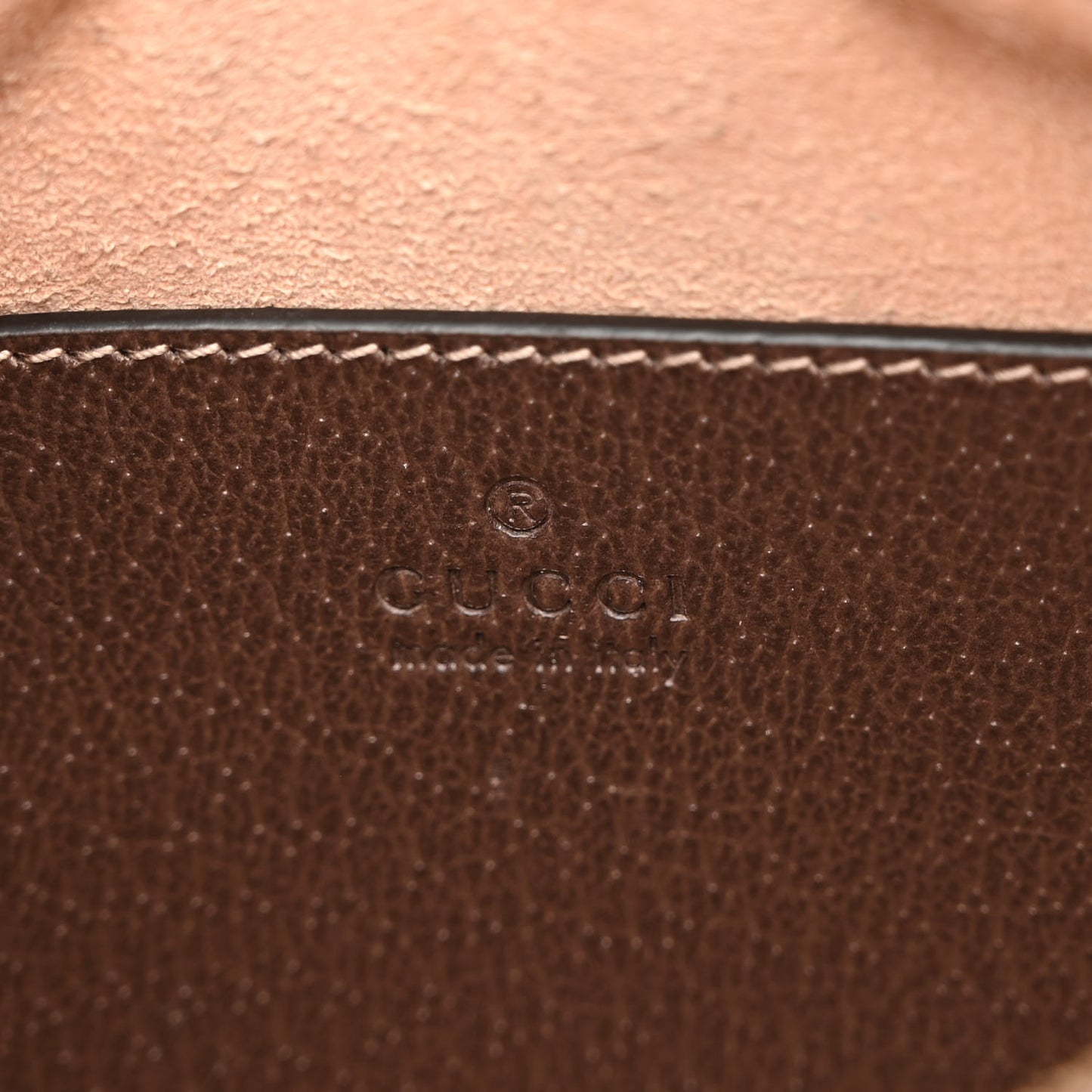 GG Supreme Monogram Web Mini Ophidia Shoulder Bag Brown